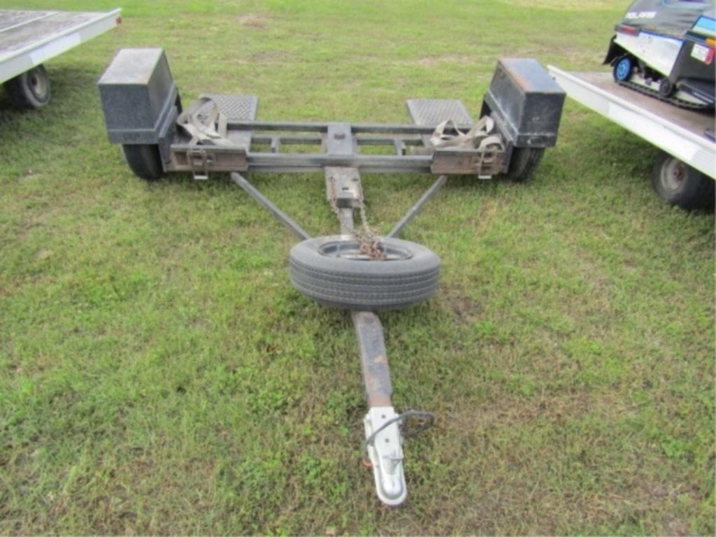 Heavy Duty Car Dolly 2in. Ball, Wheel Straps,