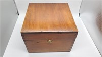 Wooden Box for Ship's Compass Compass Not Included