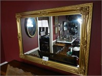 Large Gold Framed Mirror (40 x 30.5)