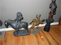 Three Decorative Statues