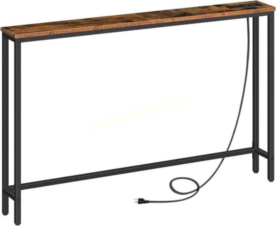 HOOBRO Console Table 47.2L x 5.9W x 31.3H