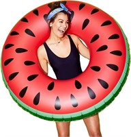 Inflatable Pool Float 4Feet Watermelon Tube