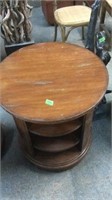 ROUND END TABLE, 25" DIA, 27" TALL