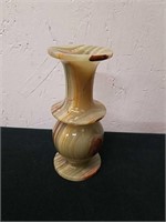 6-in solid Agate vase