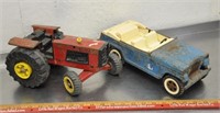 2 vintage Tonka toys, see pics