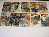 Lot of 10 Superman Comics