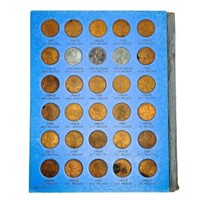 1941-1972 Lincoln Cent Book (75 Coins)