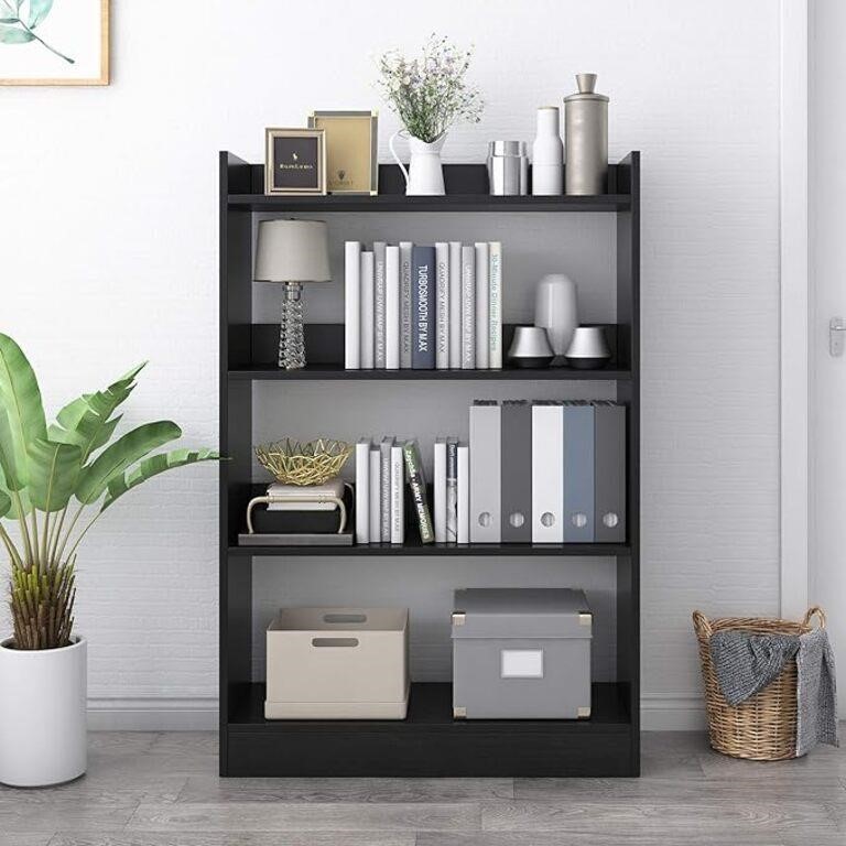 Flrrtenv 39'' Bookshelf In Black