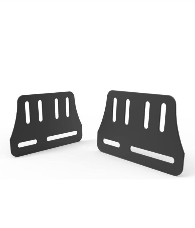 (New) Bed Frame Brackets Headboard Adapter 2pcs