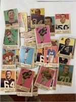 1959 Topps Football Cards, Estate Collection