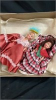 2 custome vintage dolls