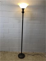 Metal Bronze Finished Floor Lamp
