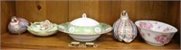 8pc Andrea Bowl, Painted Birds, Cookie Jar