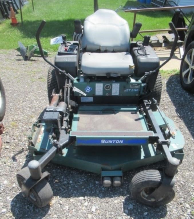 Bunton Textron model B42203 zero turn mower with