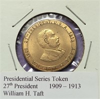 Presidential Series Token William H. Taft