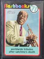 2020 Topps Archives '71 Flashbacks Louie Armstrong