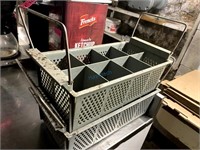 PAIR OF DISHWASHER CUTLERY RACKS