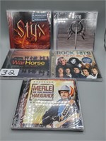 CD Music Discs / 5 Discs New