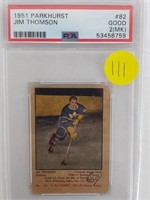 1951 PSA Jim Thomson Parkhurst Card