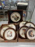 GROUP OF 3 BOXES OF HUMMEL COLLECTIBLE PLATES