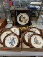 GROUP OF 3 BOXES OF HUMMEL COLLCTIBLE PLATES
