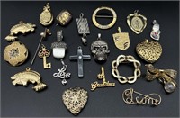 Vintage Jewelry Pendants & More