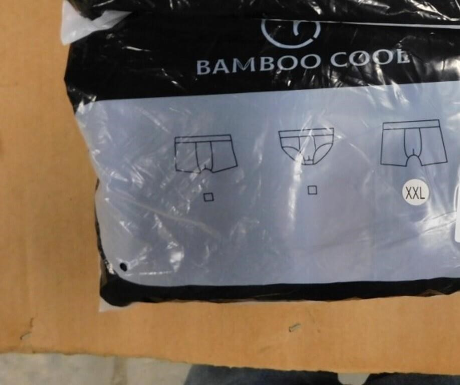 Mens Bamboo Cool 5 pack briefs xxl