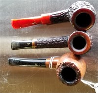 Lot Of 3 Smoking Pipes