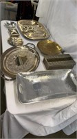 Group of silver plate and more
