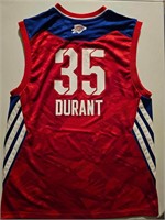 Kevin Durant adidas all star jersey signed jsa