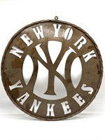 New York Yankees Metal Sign 24” x 25”