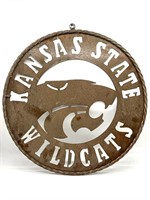 Kansas State Wildcats Metal Sign 24” x 25”