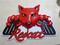 16" x12" Redcat Plastic Emblem