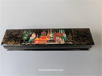 Vintage Fine Russian Signed Lacquer Hand Painted