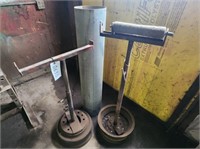 2 - Metal Roller Stands