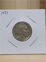 1937 Buffalo nickel