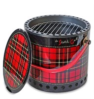 Skotch Kooler Portable Grill, Small & Sturdy Firep