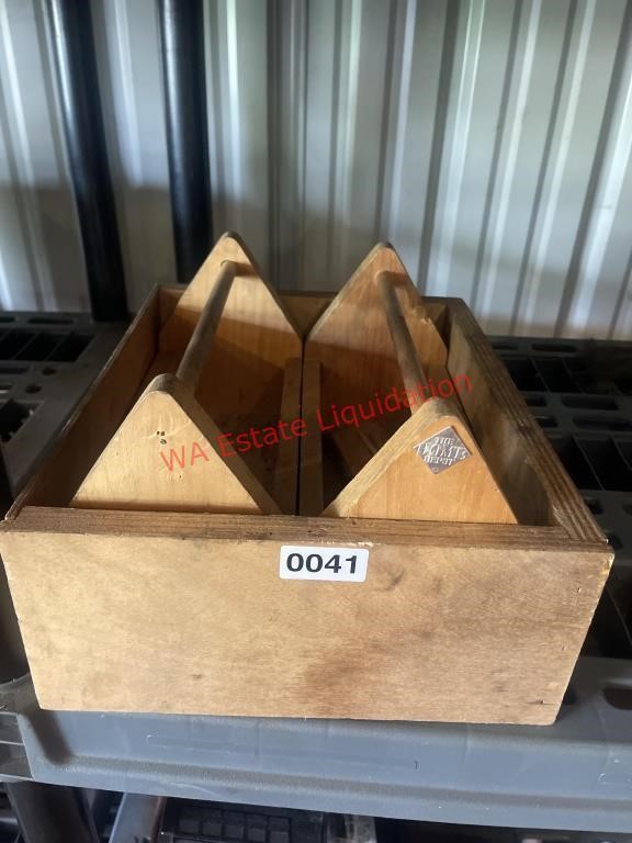 Wood tool Caddies and Wood Box