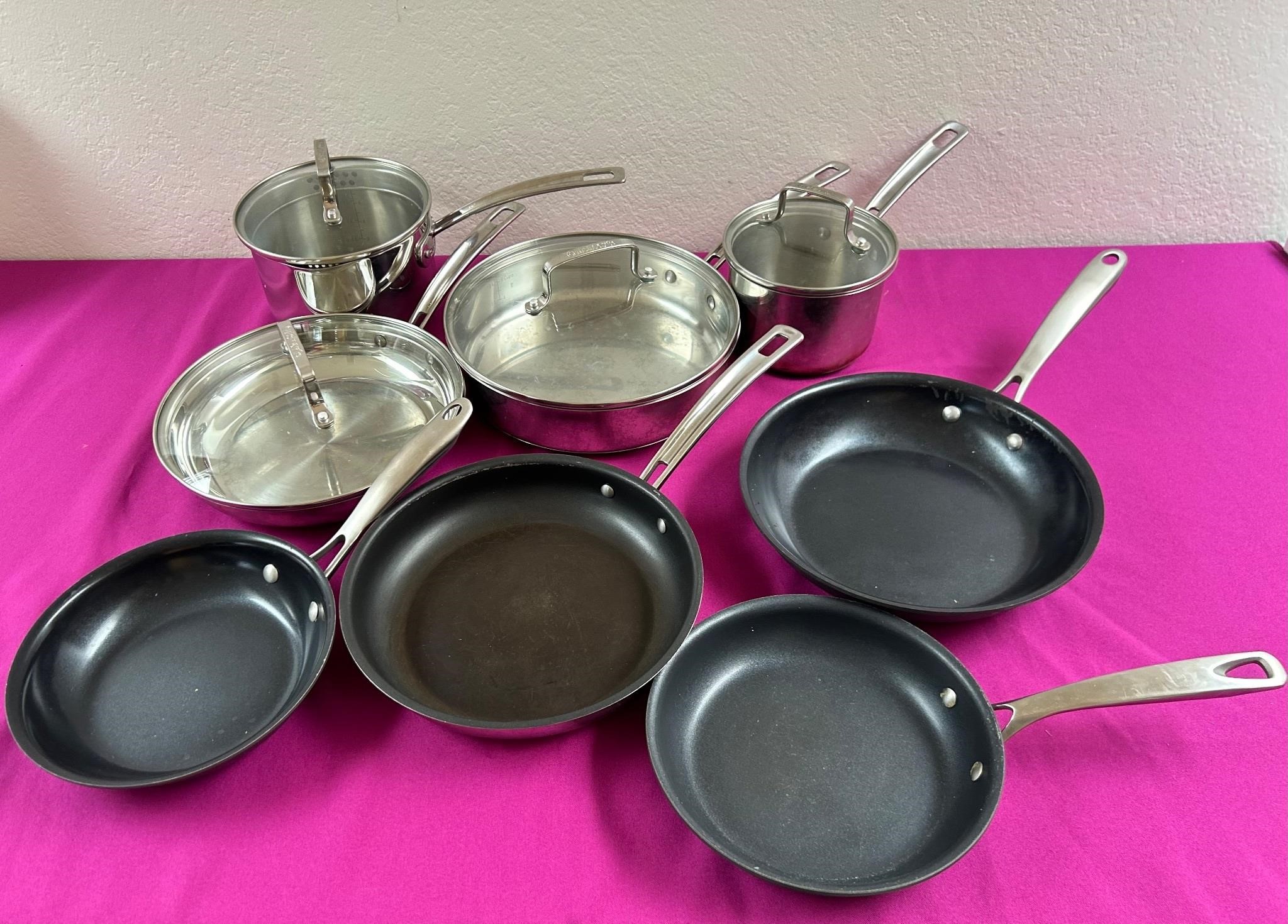 12 Pieces Cuisinart Pots and Pans