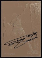 Shaquille O'Neal 1997 Fleer Signature Series 23Kt