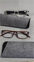 +300  Reading Glasses (2 pair new)