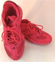 Hot Pink Adidas Tennis Shoes Sneakers Size Runs