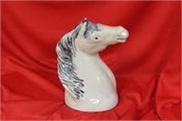 A Ceramic Horse Head