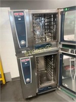 Dbl Stacked Elec. Rational Combi Oven - SCC WE 61