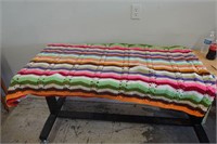 Afghan Blanket - multicolored