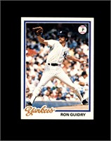 1978 Topps #135 Ron Guidry EX to EX-MT+