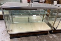 4' Glass Floor Model Display Cabinet
