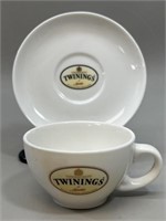 Twinings of London England Teacup & Saucer VTG