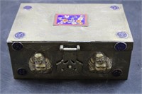 BUDDHA METAL TRINKET BOX