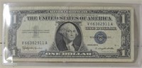 Series 1957 B Silver Certificate $1 Bill